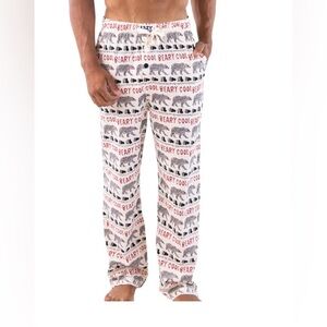 🎄 Men's “Beary Cool”  Lazy One Sleep (Lounge) Pants with Drawstring